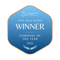 2025 Chamber of Commerce Alpha Gala Winner
Company of the Year