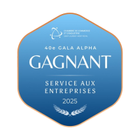 Gagnant 2025 du Gala Alpha de la Chambre de commerce
Services d’IA et de données aux entreprises